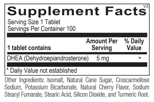 DHEA 5mg 100ct Ortho Molecular