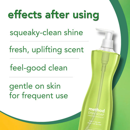 dish soap 532ml - lime + seasalt