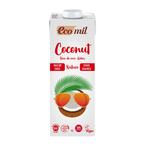 Organic Coconut Drink Sugar Free (8.5% coconut) 1L