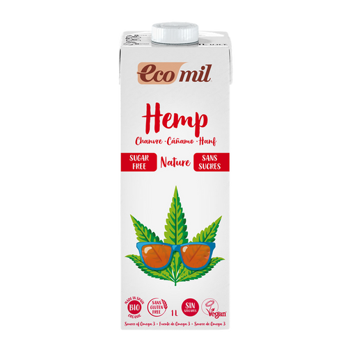 Organic Hemp Drink Sugar Free 1L