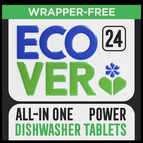 Ecover Dishwasher Tablets All in One POWER 24s