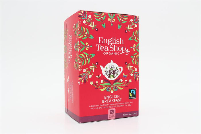 Org. English Breakfast Tea - 20 Tea Bag Sachets