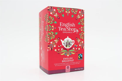 Org. English Breakfast Tea - 20 Tea Bag Sachets