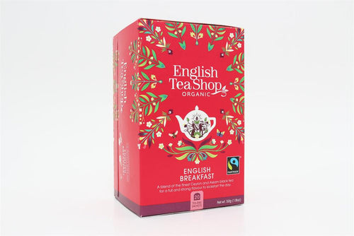 Org. English Breakfast Tea - 20 Tea Bag Sachets