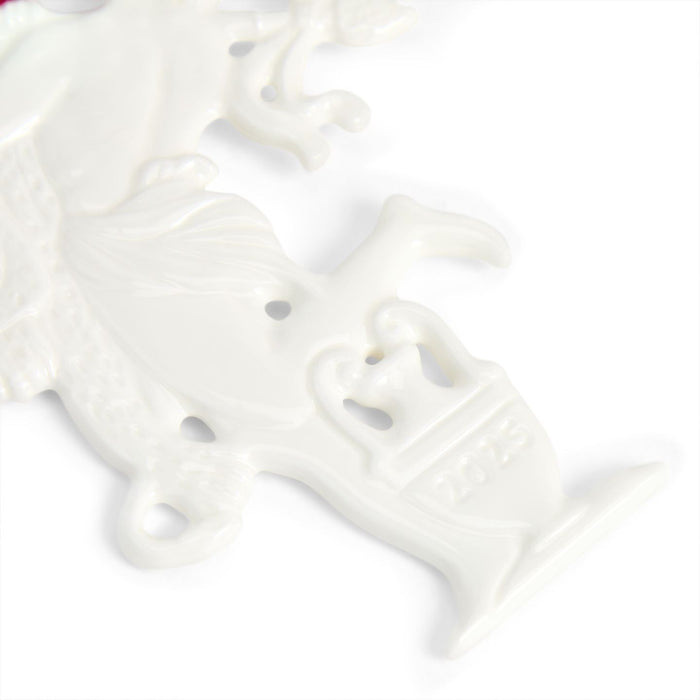 Festive Bacchus Ornament White