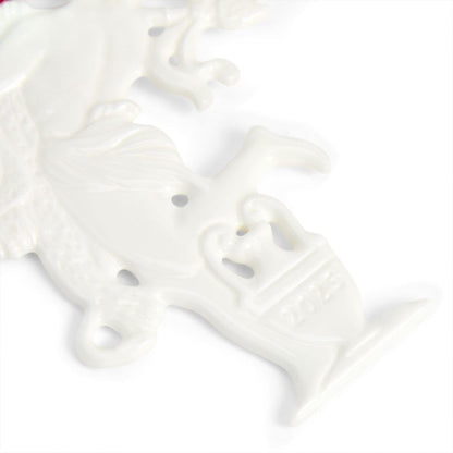 Festive Bacchus Ornament White