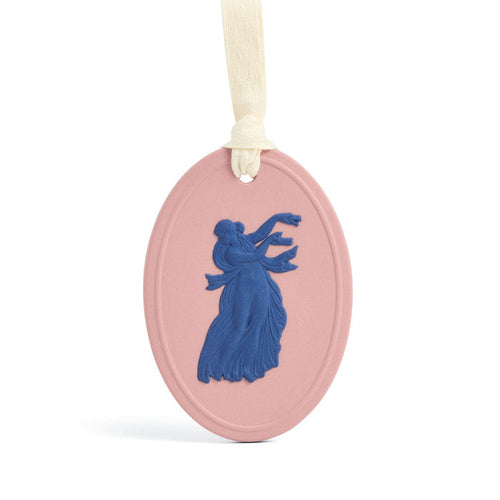 Festive Balance Jasper Ornament Pink & Saxton