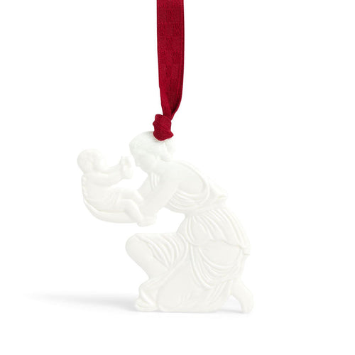 Festive Joy Ornament White China