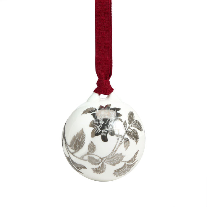 Festive Tonquin Ornament Silver No 1