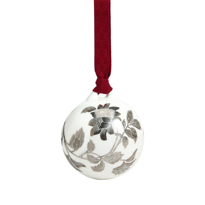 Festive Tonquin Ornament Silver No 1