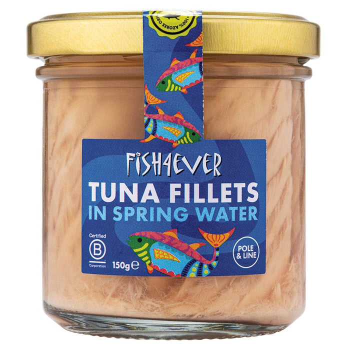 Azores Tuna Fillets in Spring Water (jar) 150g
