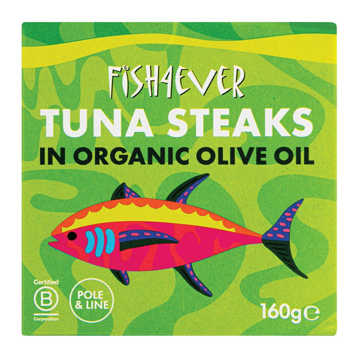Skipjack Tuna Steaks in Olive Oil 160g