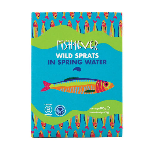 Sprats in Spring Water 105g