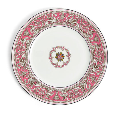 Florentine Fuchsia Dinner Plate