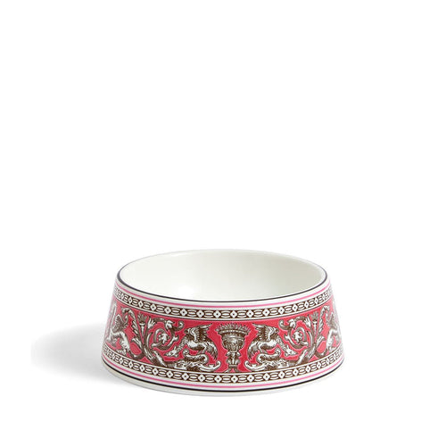 Florentine Fuchsia Pet Bowl Small