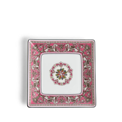 Florentine Fuchsia Square Tray