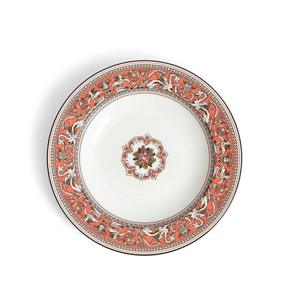 Florentine Salmon Rim Soup Bowl