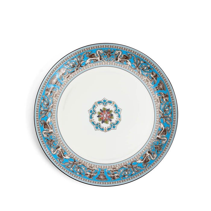 Florentine Turquoise Coupe Plate