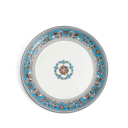 Florentine Turquoise Coupe Plate