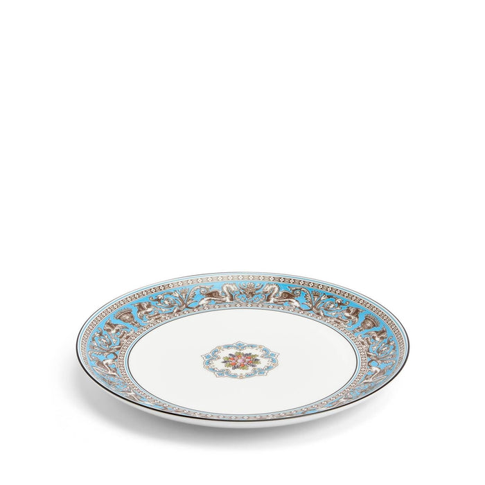 Florentine Turquoise Coupe Plate