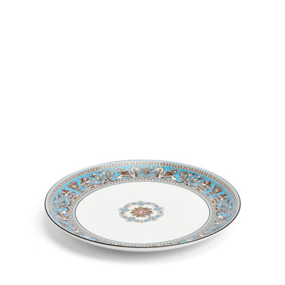 Florentine Turquoise Coupe Plate