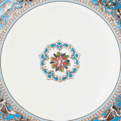 Florentine Turquoise Coupe Plate