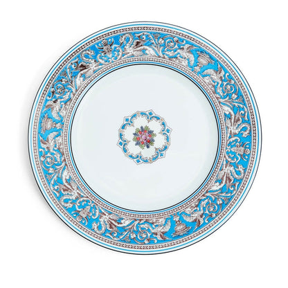 Florentine Turquoise Dinner Plate