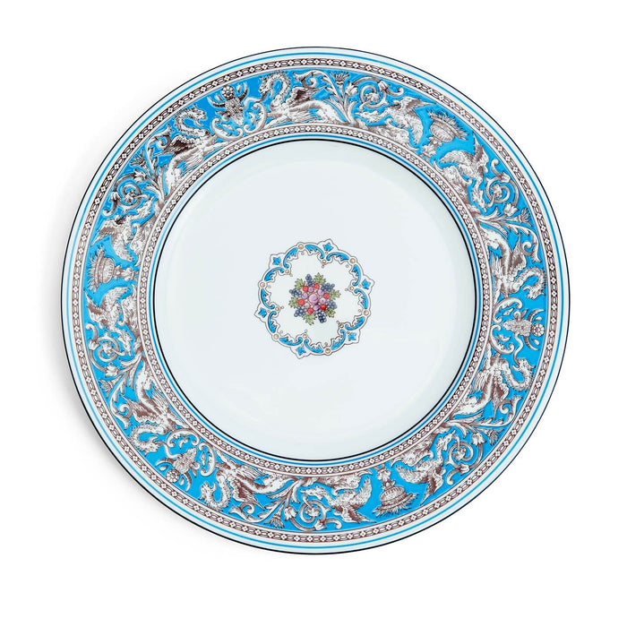 Florentine Turquoise Dinner Plate