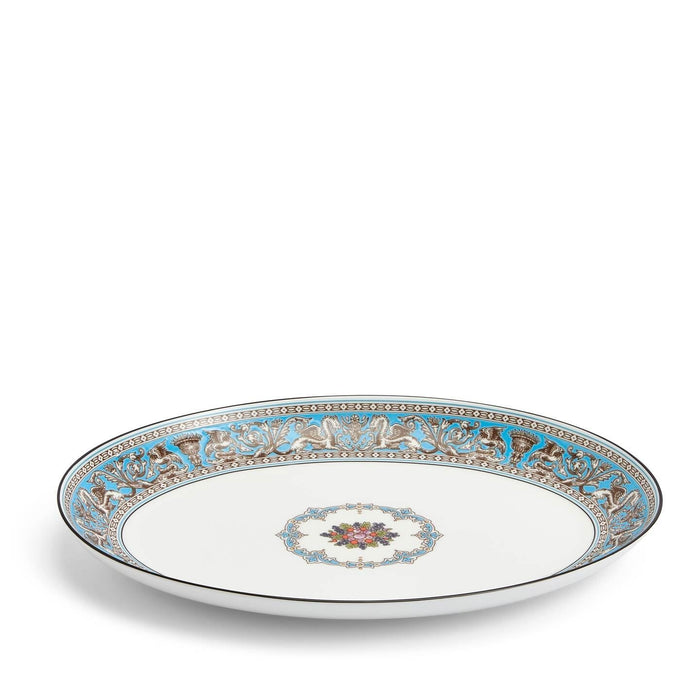 Florentine Turquoise Large Oval Dish