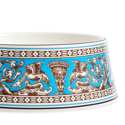 Florentine Turquoise Pet Bowl Small