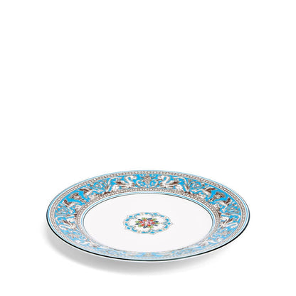 Florentine Turquoise Salad Plate