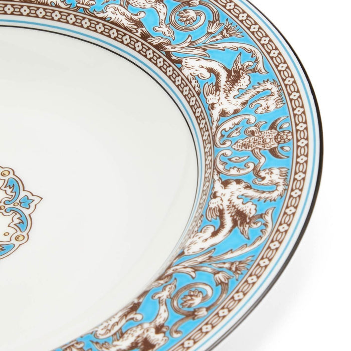 Florentine Turquoise Soup Plate