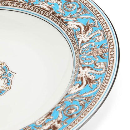Florentine Turquoise Soup Plate