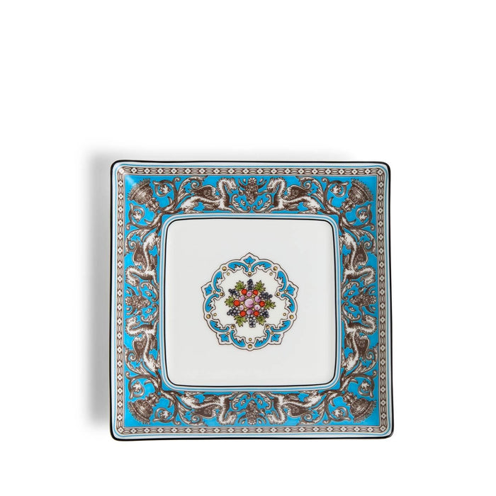 Florentine Turquoise Square Tray