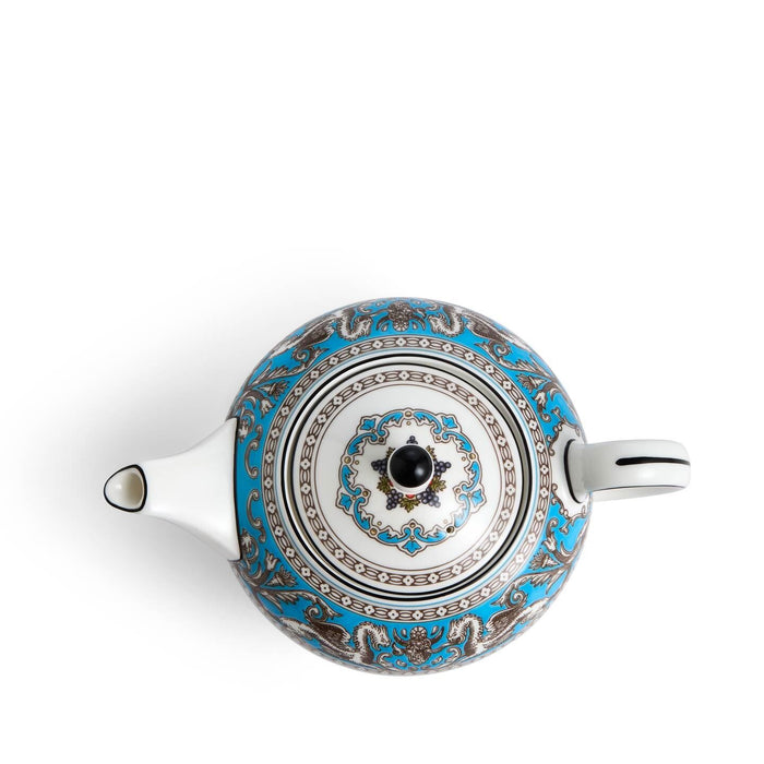 Florentine Turquoise Teapot Small