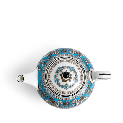 Florentine Turquoise Teapot Small