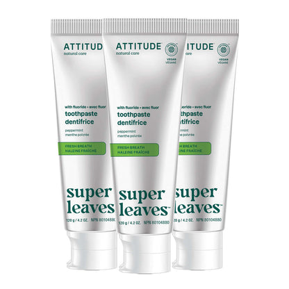 Fluoride Toothpaste 3-Pack