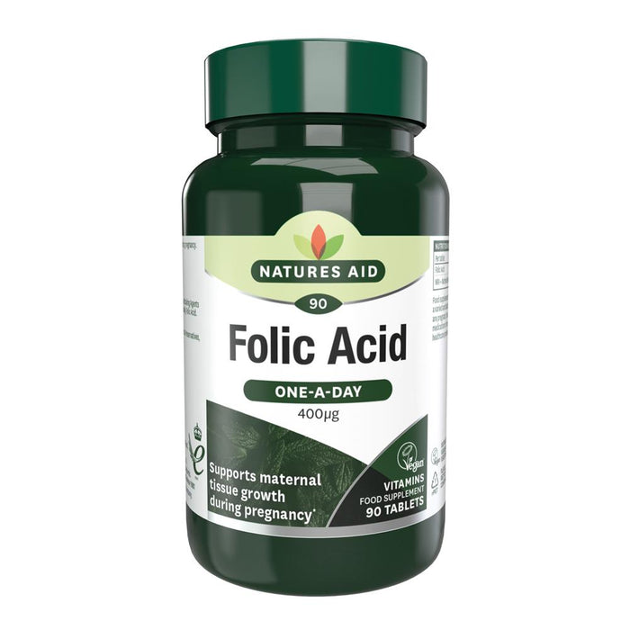 Folic Acid - 400ug 90 Tablets