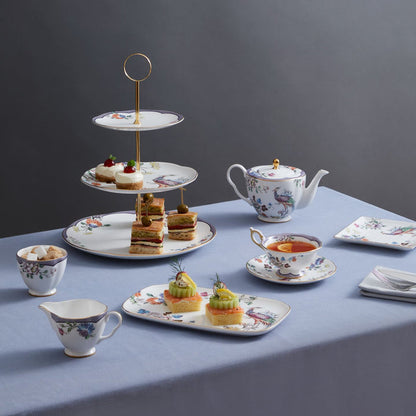 Fortune Teacup & Saucer Set Of 2