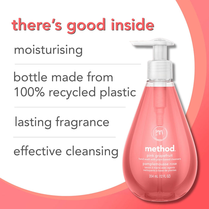 gel hand wash 354ml - pink grapefruit
