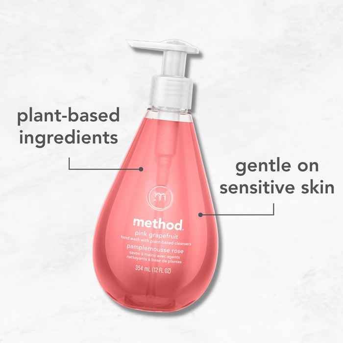 gel hand wash refill 1L - pink grapefruit
