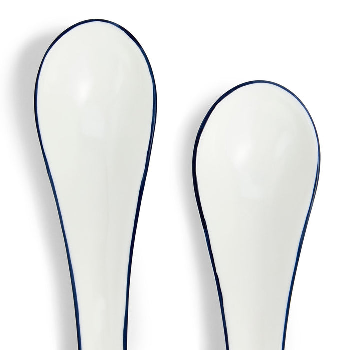 Gio Blue Chinese Spoons Set Of 2