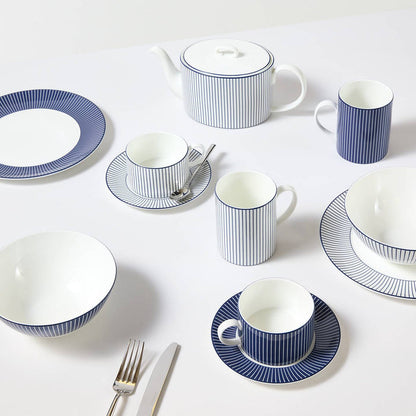 Gio Blue Teacup & Saucer
