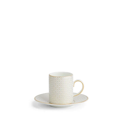 Gio Gold Coffee Cup & Saucer