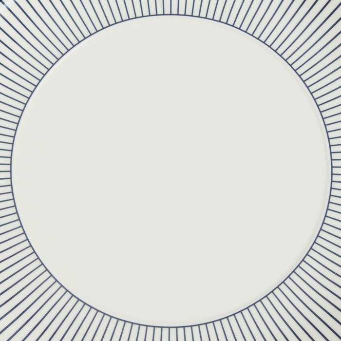 Gio Pinstripe Side Plate White
