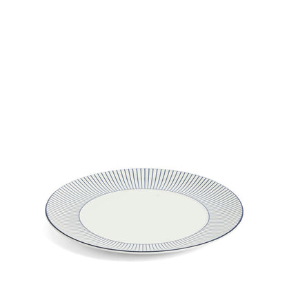 Gio Pinstripe Side Plate White