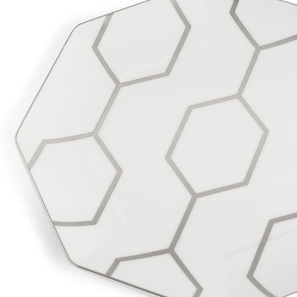 Gio Platinum Octagonal Side Plate