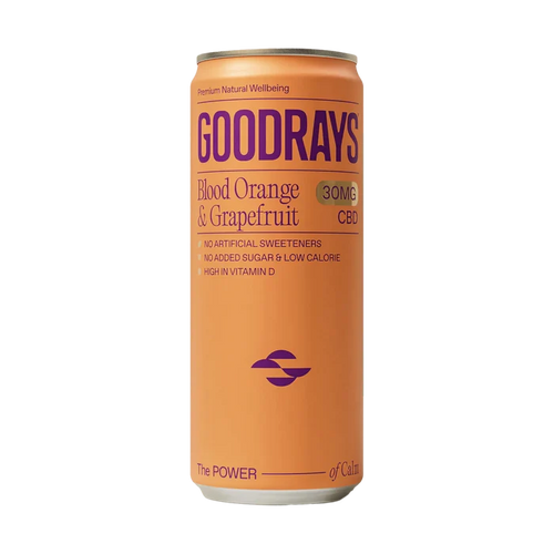 GoodRays CBD Blood Orange & Grapefruit