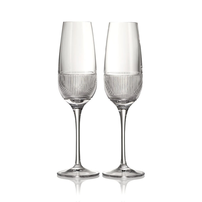 Helia Flute Glass Pair
