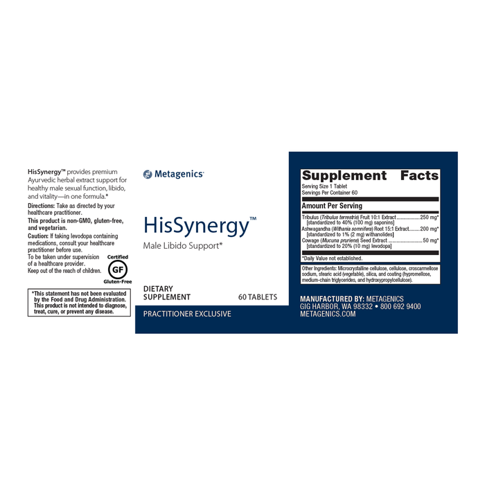 HisSynergy 60ct Ortho Molecular